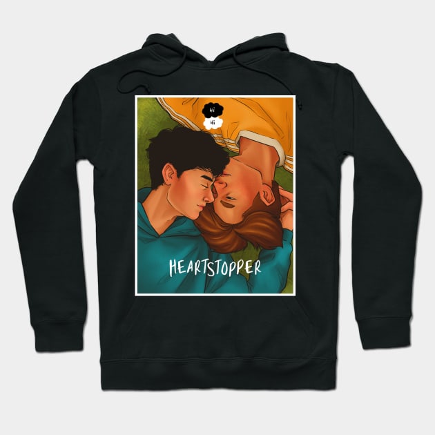 Nick and Charlie - heartstopper tfios poster Hoodie by daddymactinus